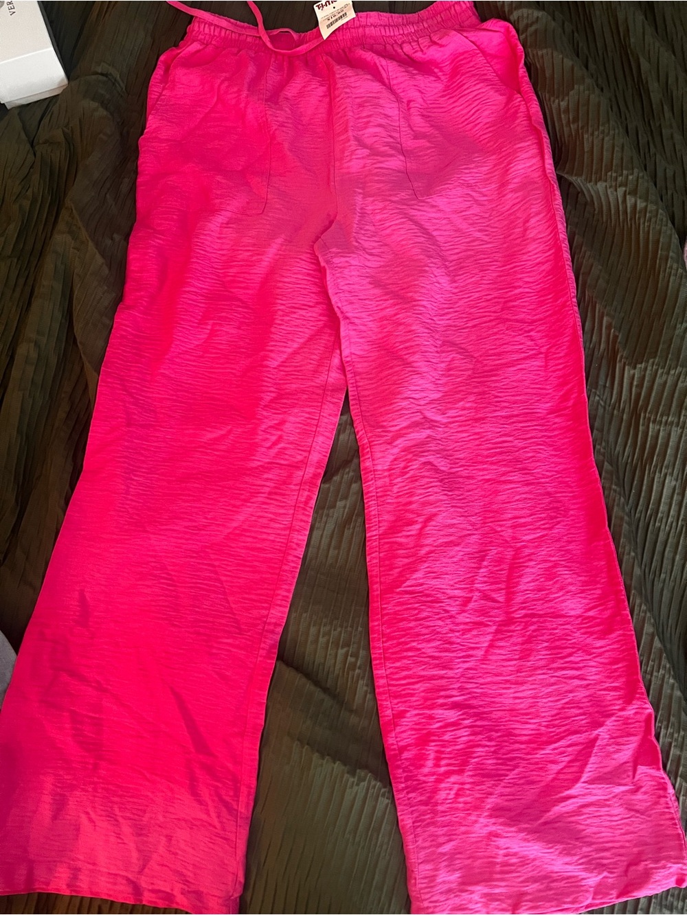 ' Bright Pink Cozy Pants